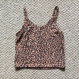 ARQ Crop Tank Leopard